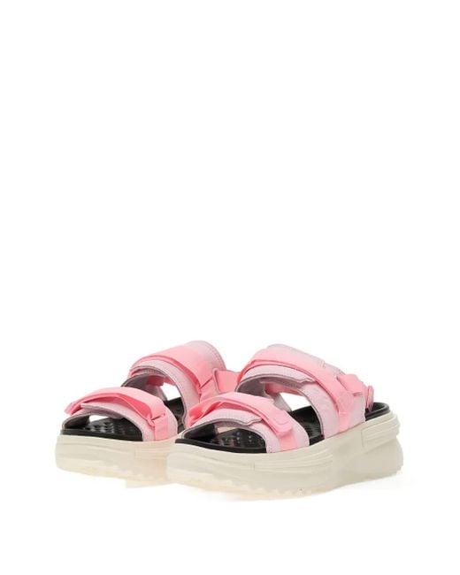 Converse Pink Platform Utility Sandals
