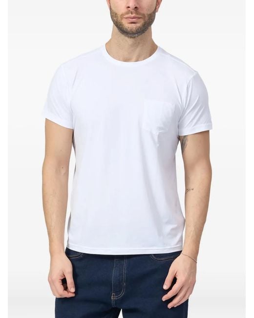 Save The Duck White Chicago T-Shirt for men