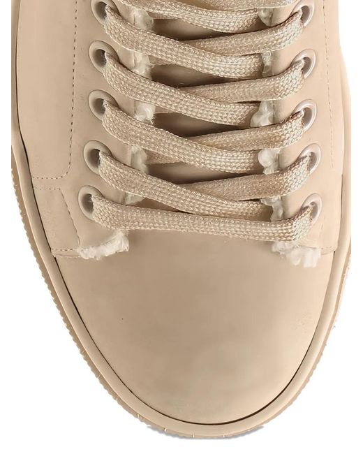 Högl Natural Fluffy Lace-Up Sneakers