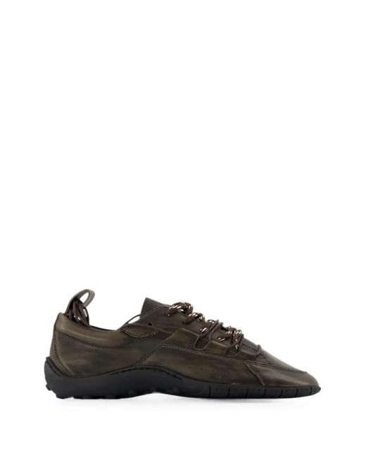 Samsøe & Samsøe Black Saastra Leather Sneakers
