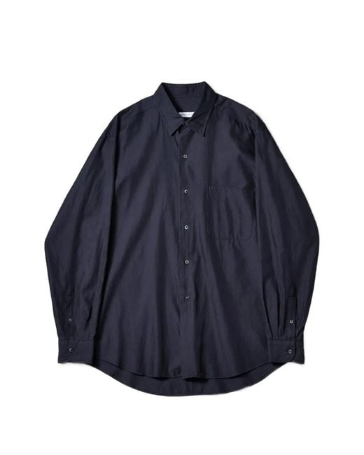 Kaptain Sunshine Blue Chest-Pocket Shirt for men