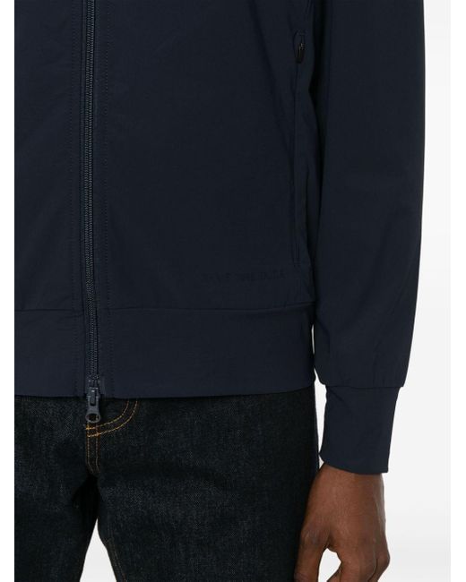Save The Duck Blue Luiz Hooded Jacket for men