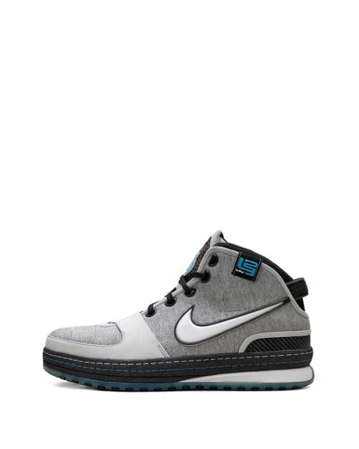 Nike Gray Zoom Lebron Vi Hi-Top Sneakers for men