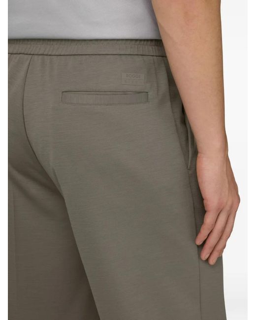 Boggi Gray Technical Wool Wooltech Pants for men