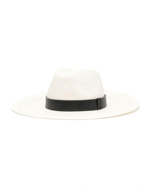 Max Mara White Sidney Sun Hat