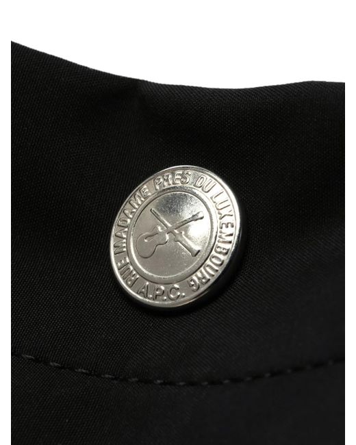 A.P.C. Black Journal Schultertasche