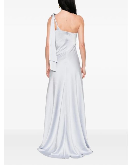 ELEH White One-Shoulder Maxi Dress