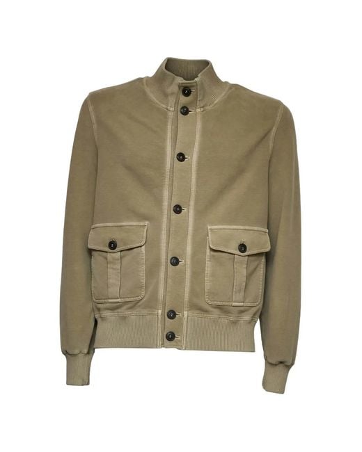 Chaqueta con botones Dondup de hombre de color Green