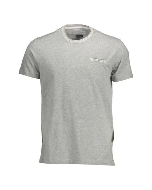 Harmont & Blaine Gray Pocket-Detail T-Shirt for men