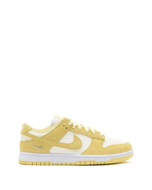 Nike Yellow Dunk Low Sneakers
