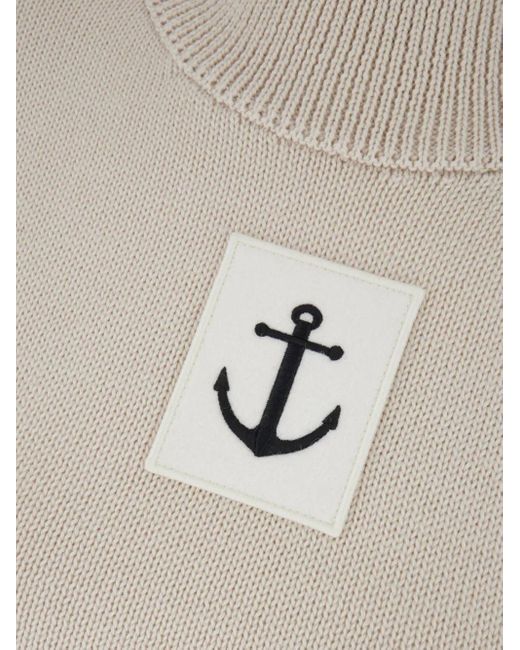 Jil Sander White Wool Jumper