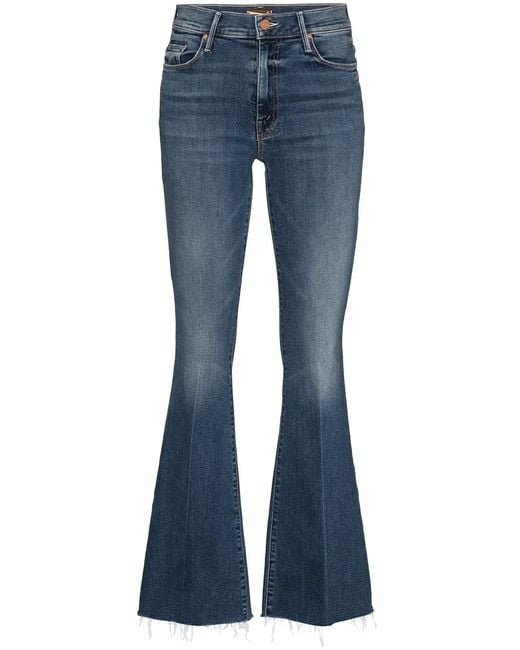 Mother Flared Jeans in het Blue
