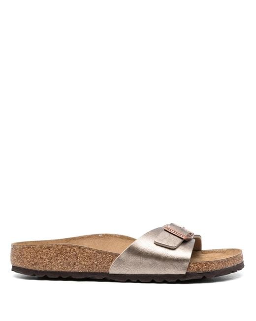 Birkenstock White Madrid Sandals