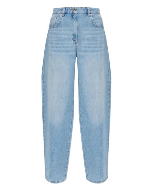 IRO Blue Ulysse Cotton Jeans