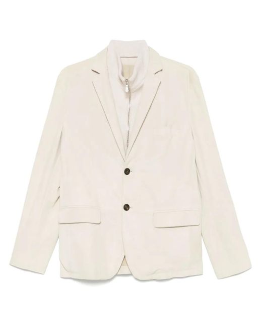Blazer À Design Superposé Eleventy pour homme en coloris Natural
