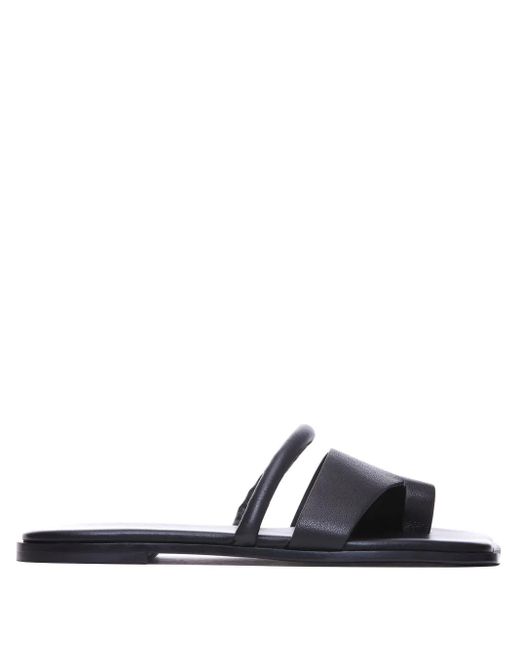 Vic Matié White Sandalen Aus Leder