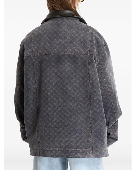 Daily Paper Gray Monogram Workwear Jacket