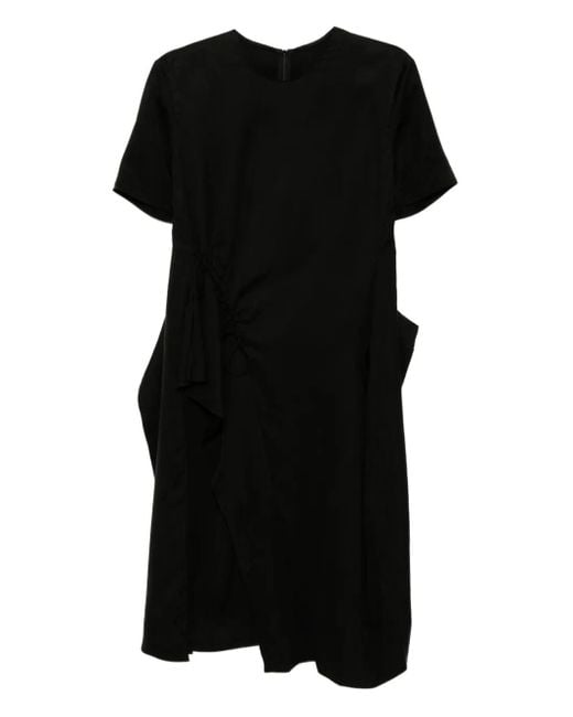 JNBY A-type ショートスリーブ ドレス Black
