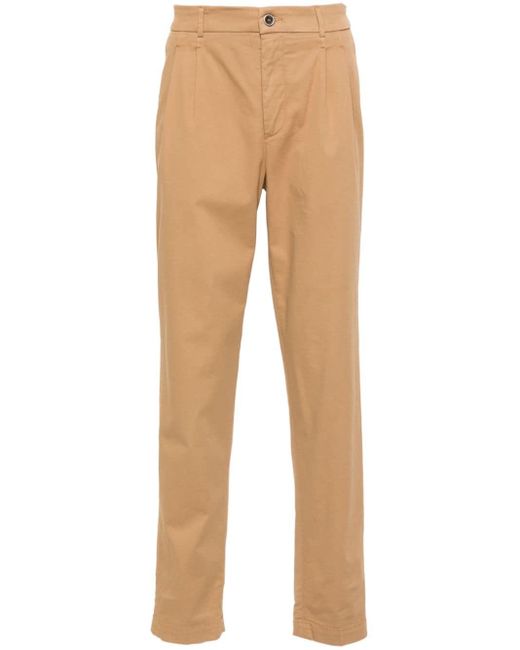 Peserico Natural Tapered Chino Trousers for men