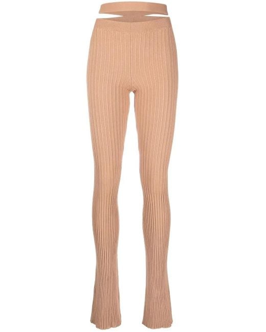 Legging À Découpes ANDREADAMO en coloris White