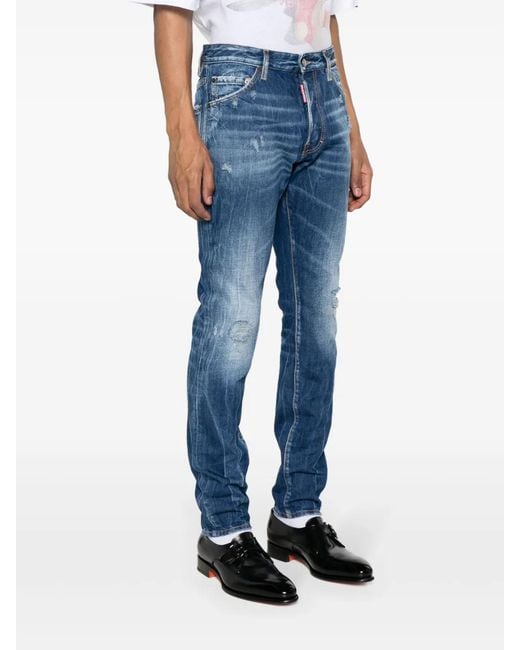 DSquared² Blue Pants & Shorts for men