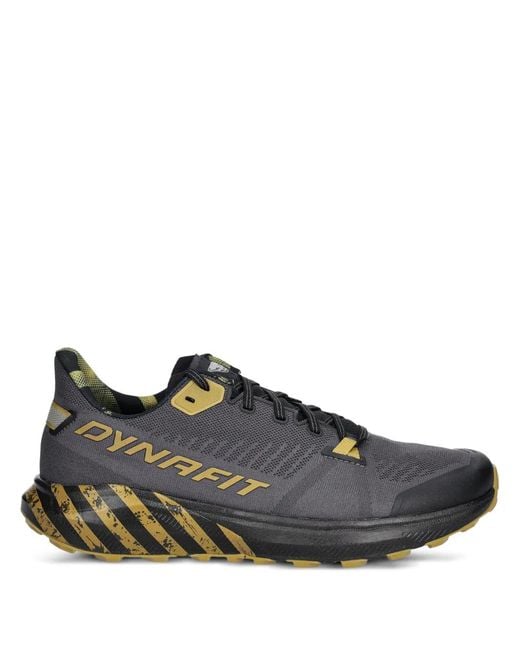 Dynafit Gray Trail Graphic Striped Sneakers for men