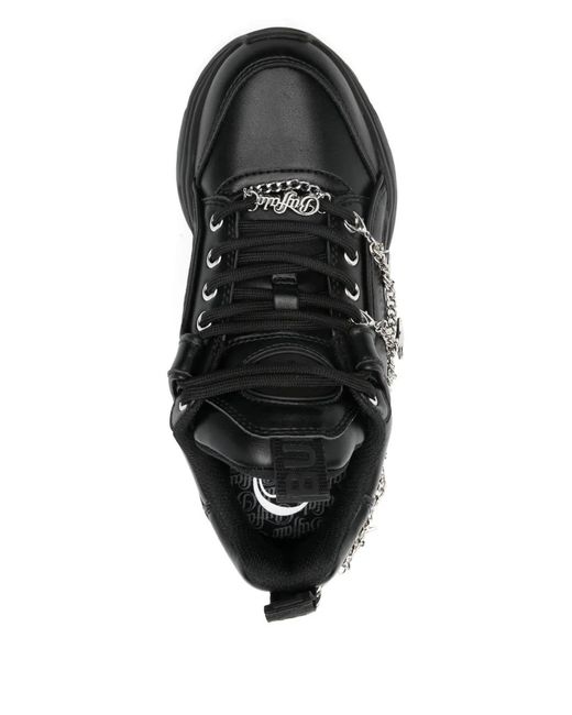 Buffalo Black Binary Charm 2.0 Sneakers