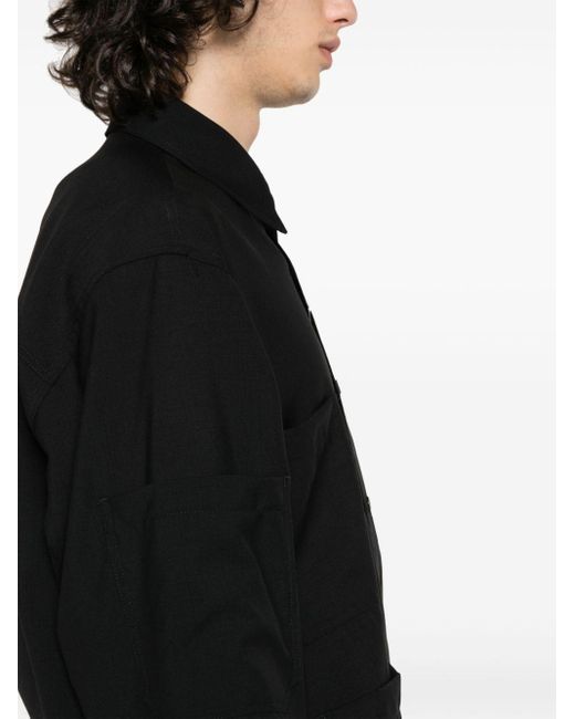 Camicia con tasche di MM6 by Maison Martin Margiela in Black da Uomo
