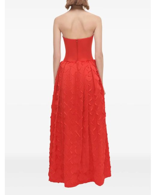 Jonathan Simkhai Red Azriel Gown