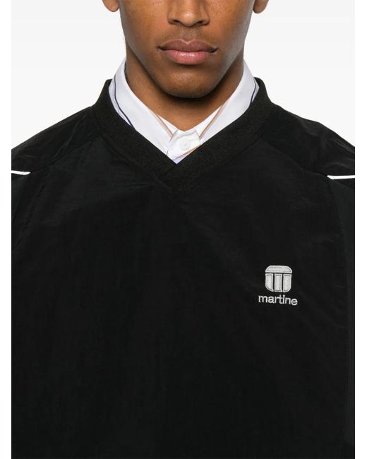 Martine Rose Black Sports Sweatshirt for men