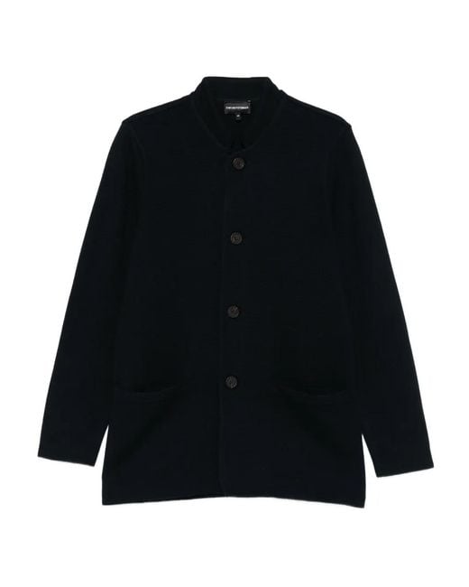 Emporio Armani Black Blazer for men