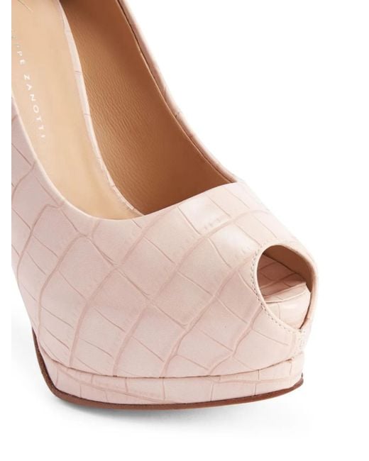 Giuseppe Zanotti Pink 130Mm Sharon Pumps
