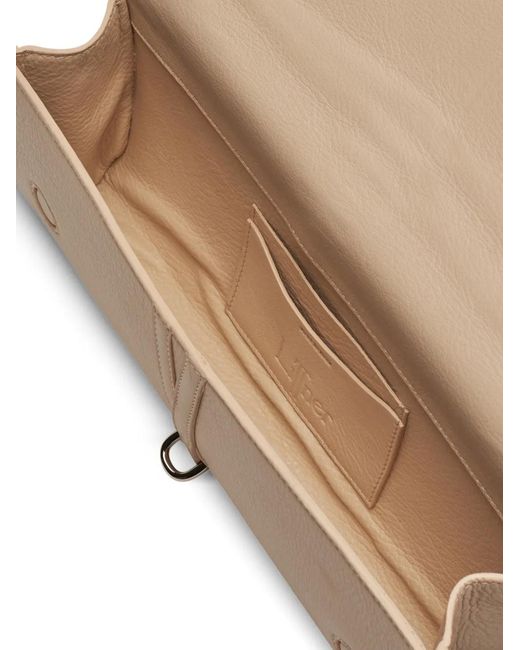 Liffner Natural Belted Leather Clutch Bag
