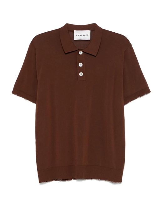 メンズ Amaranto ポロシャツ Brown