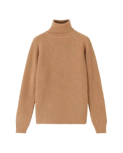Fortela Natural Oslo Ribbed-Knit Sweater for men