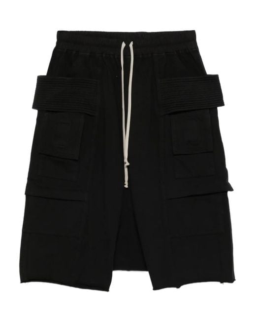 メンズ Rick Owens カーゴショーツ Black