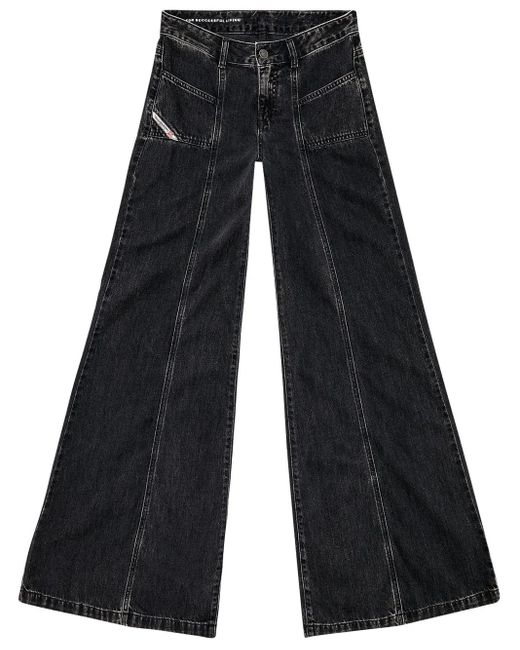DIESEL D-akki ブーツカットジーンズ Blue