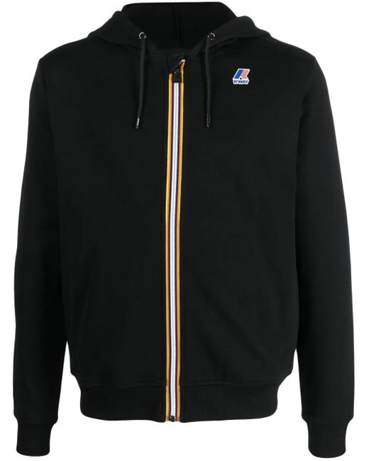 K-Way ドローストリング パーカー Black