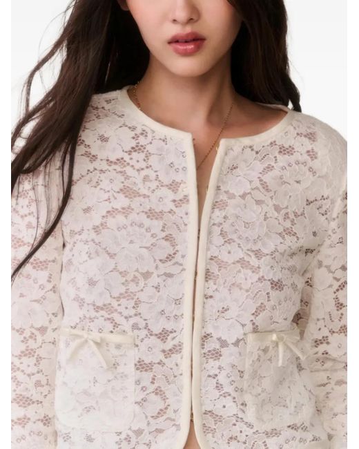 Giacca di LoveShackFancy in White