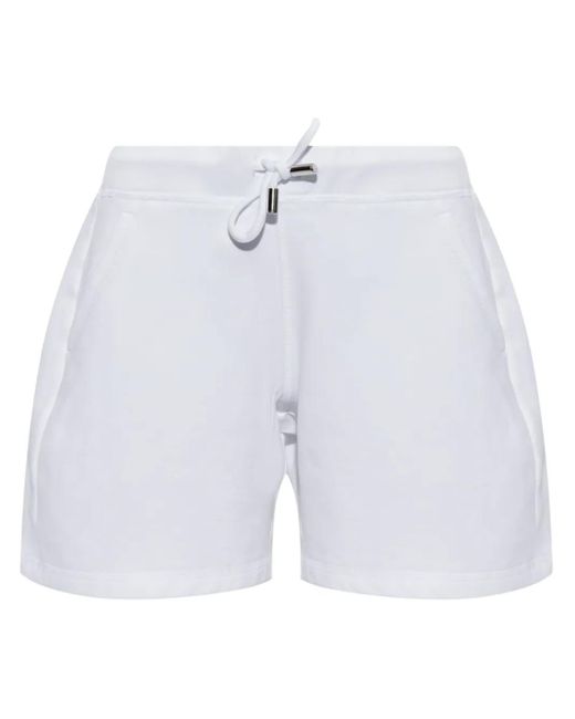 DSquared² Blue Printed Track Shorts