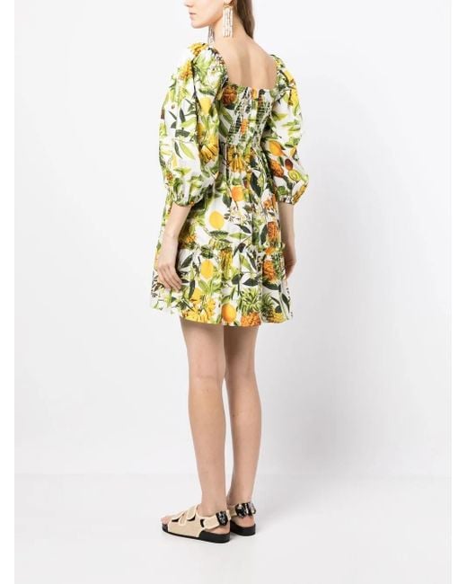 Cara Cara Yellow Sip Sip Dress