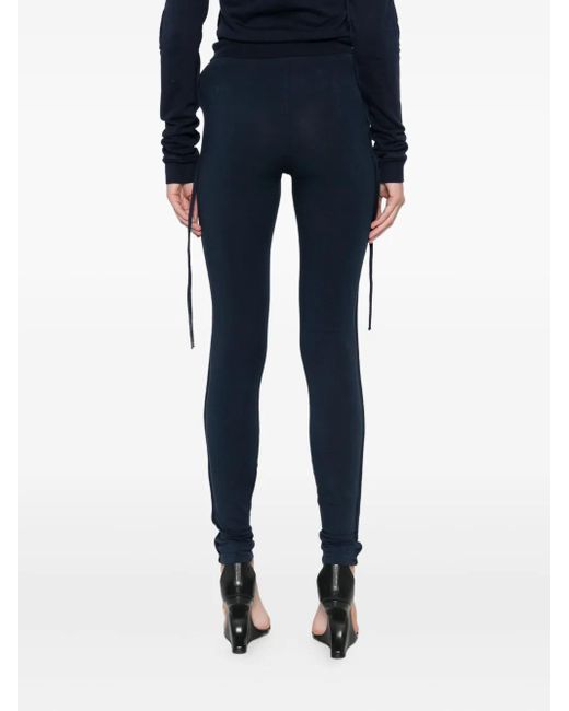 OTTOLINGER Blue Elasticated-Waist Leggings