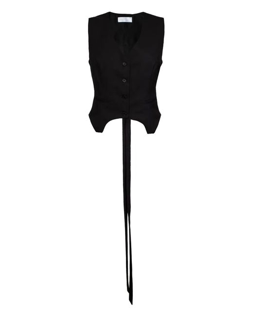 RAQUETTE Black Vault Waistcoat