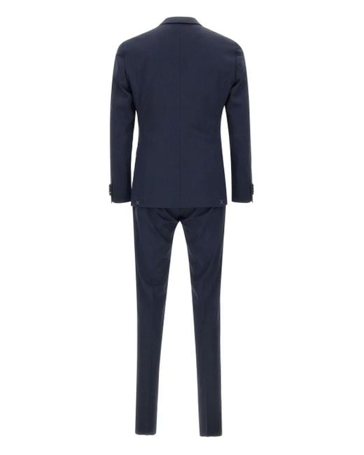Corneliani Blue Wool Suit for men