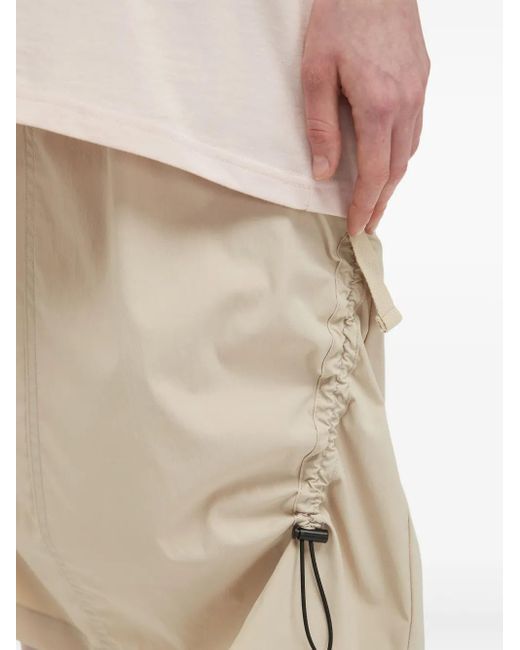 Musium Div. Natural Drawstring-Detail Midi Skirt