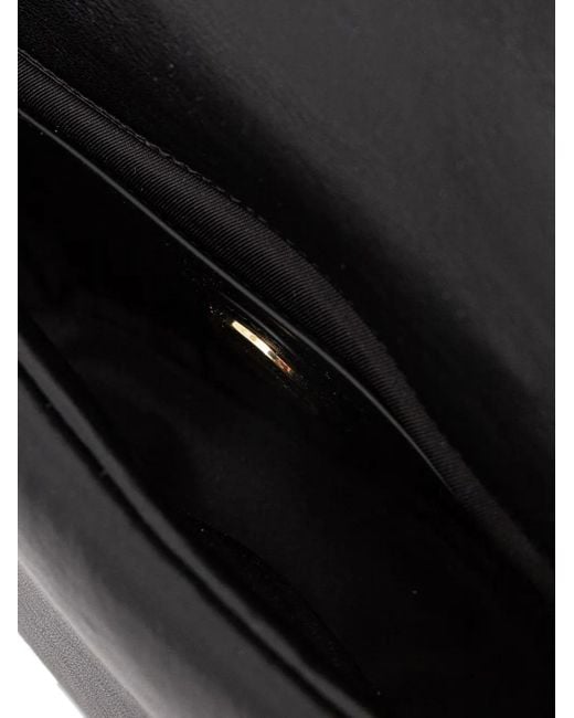 Love Moschino Black Logo-Plaque Crossbody Bag