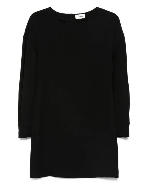 Robe À Manches Trois Quarts P.A.R.O.S.H. en coloris Black