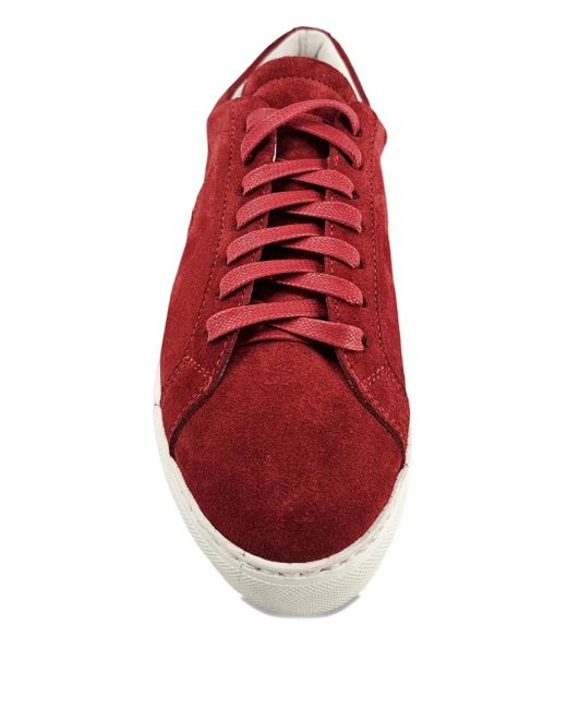 Madison Maison Red Star Suede Sneakers