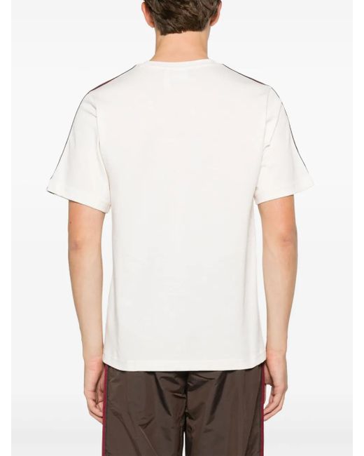 Adidas White X Wales Bonner 3-Stripes Logo T-Shirt