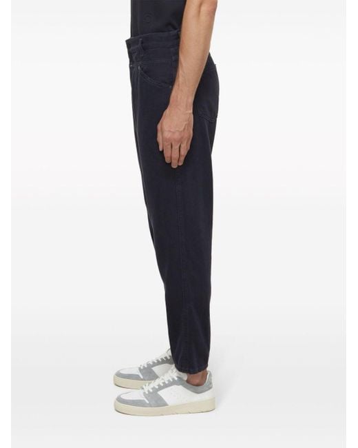 Closed Blue X-lent Mid-rise Tapered Jeans for men